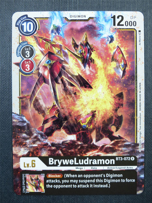 BryweLudramon BT3 R - Digimon Card #43S