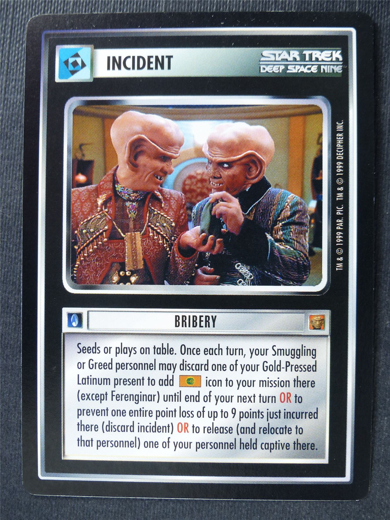 Bribery - DS9 - Star Trek Card #4X4