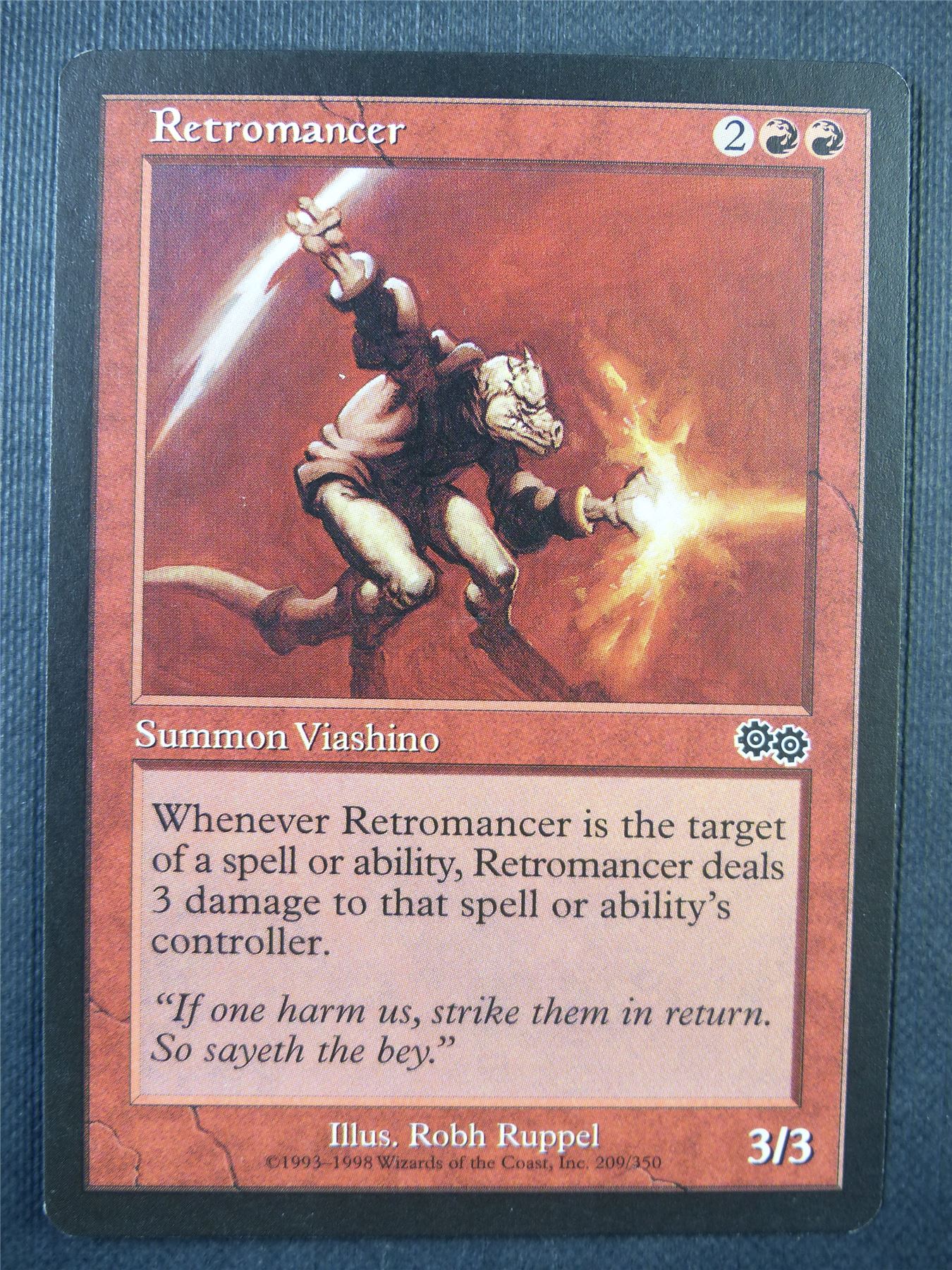 Retromancer - Urza's Saga - Mtg Card #73Y Archeron Retromancer - Urza's Saga - Mtg Card #73Y Archeron
