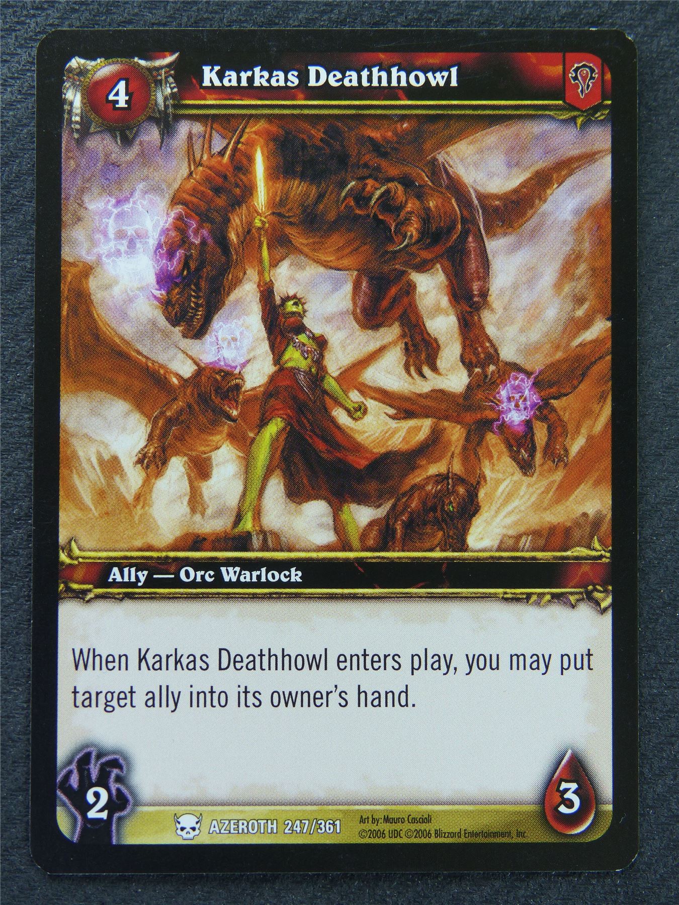 Karkas Deathhowl - Common - World Of Warcraft #1DE