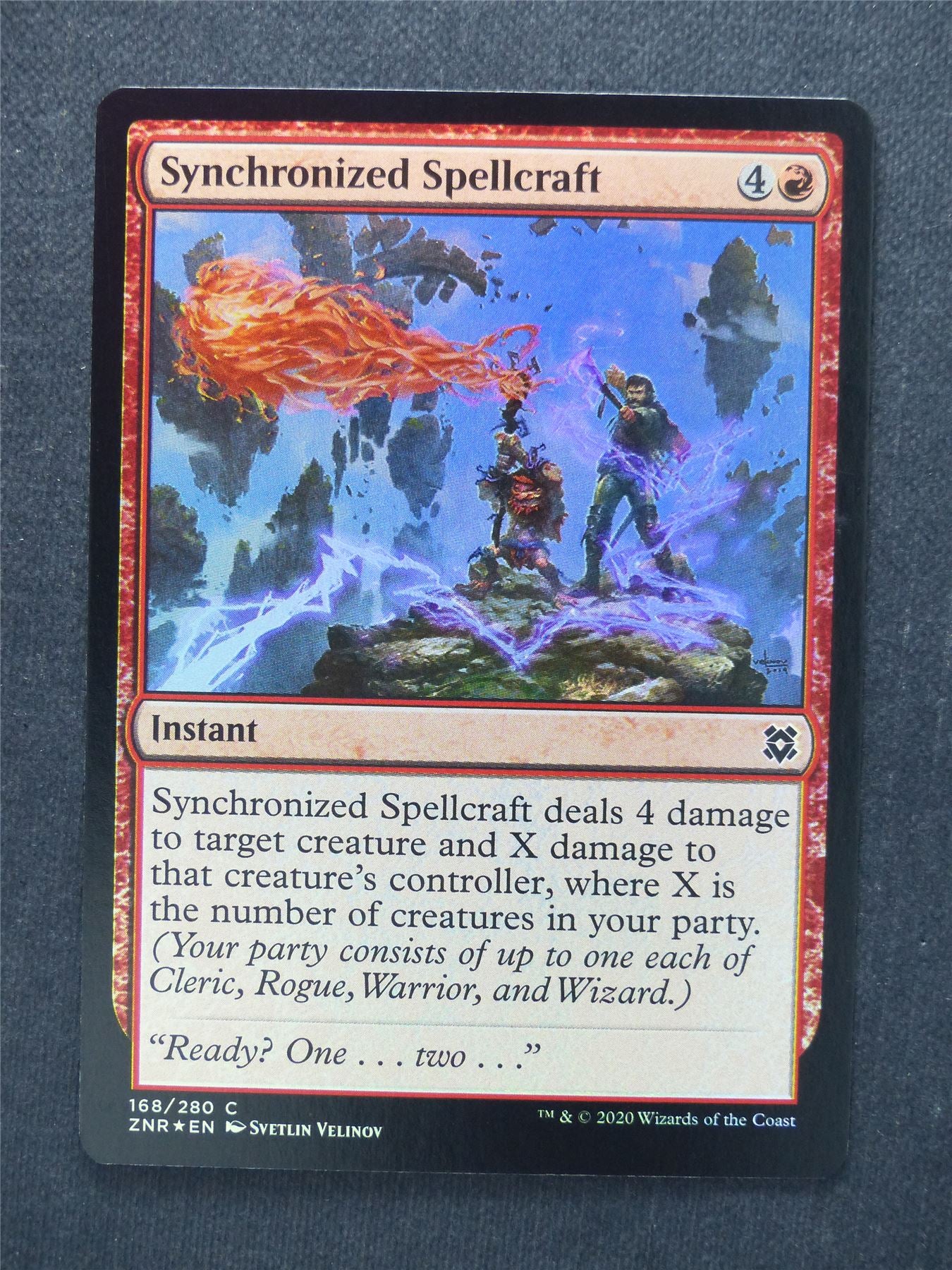 Synchronized Spellcraft Foil - Mtg Magic Cards #S8