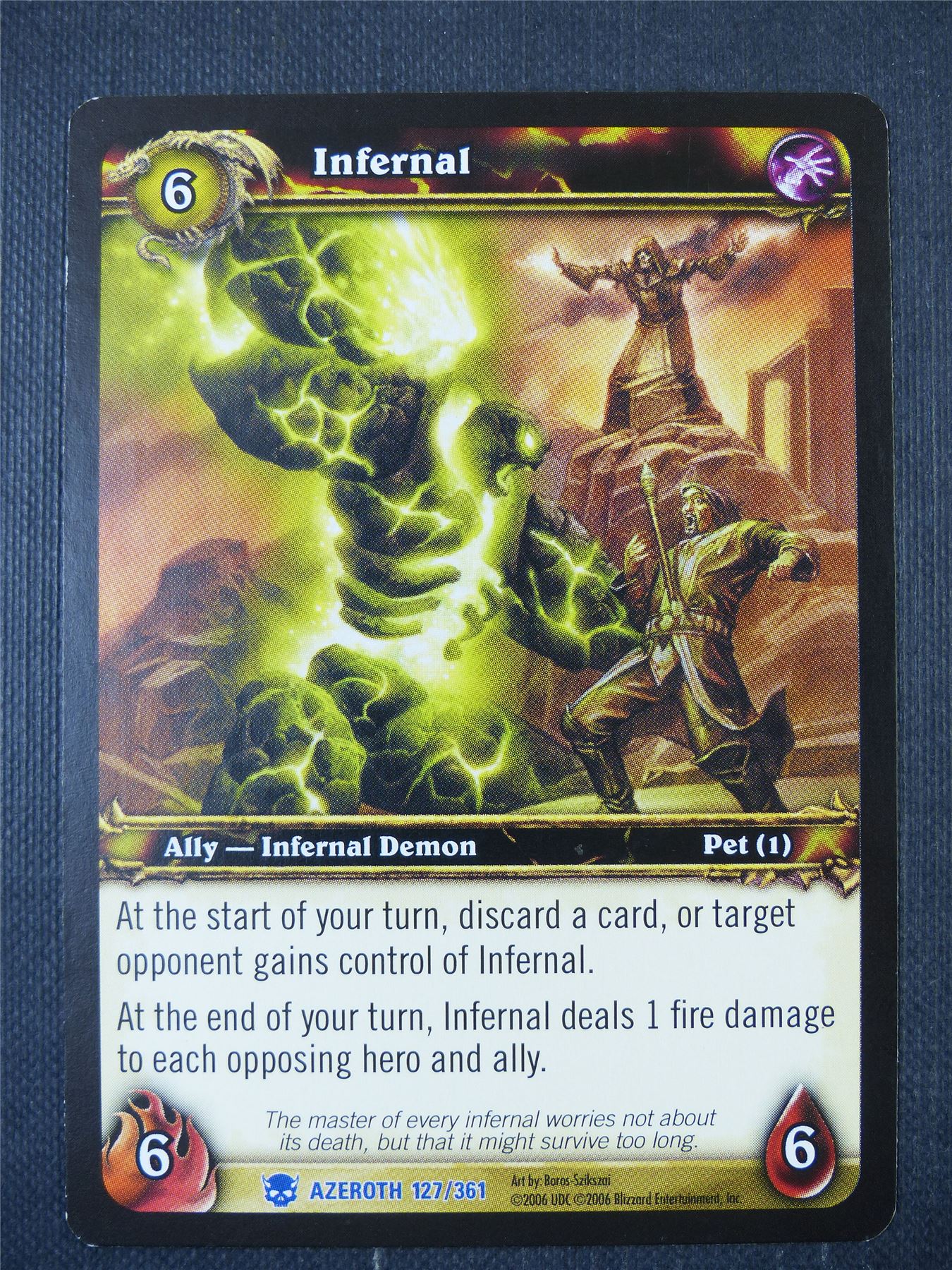 Infernal 127/361 - WoW Card #1CR