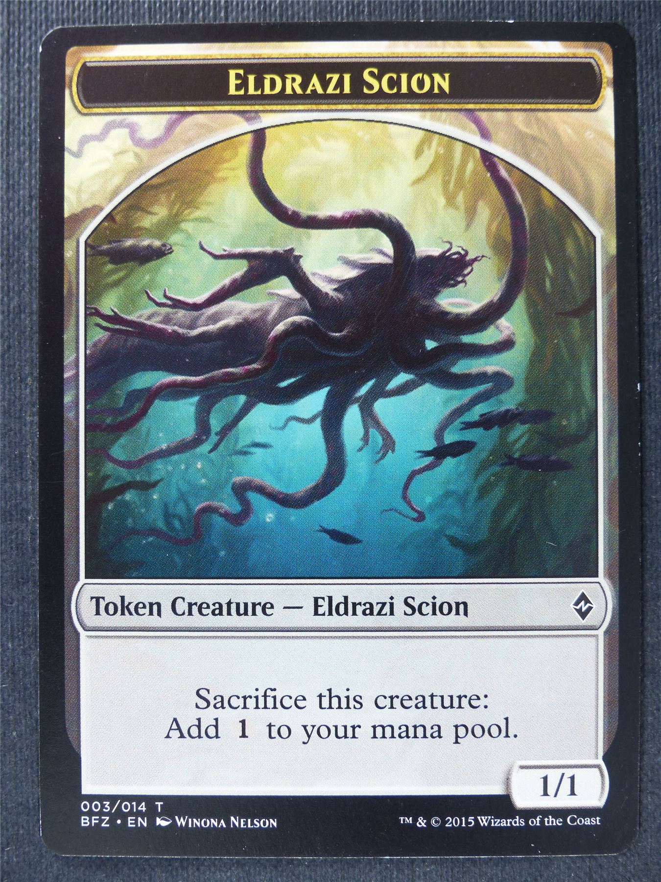 Eldrazi Scion Token - Mtg Card #1RK
