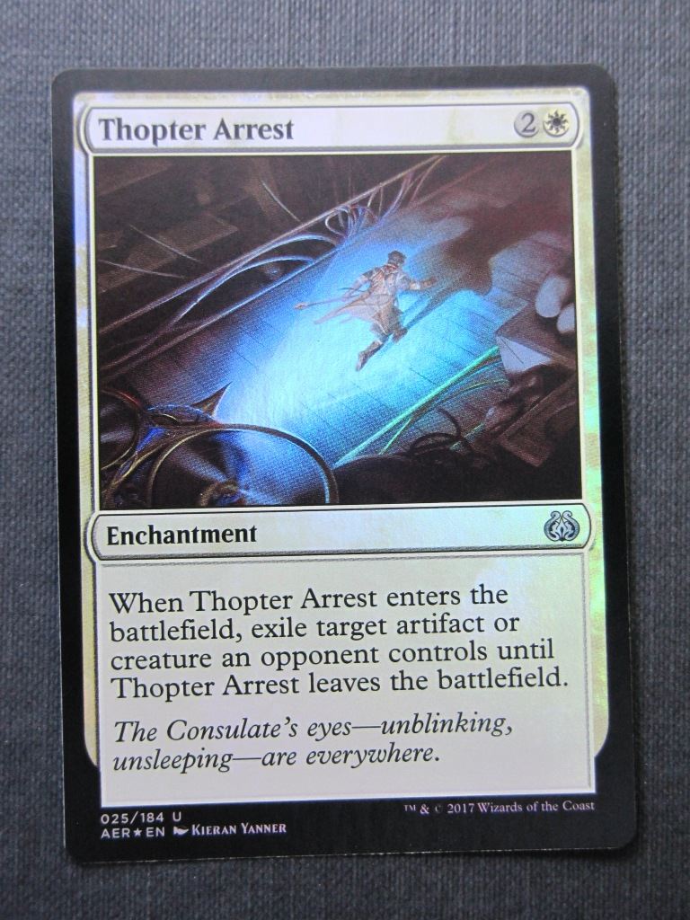 Thopter Arrest Foil - Mtg Magic Cards #9U