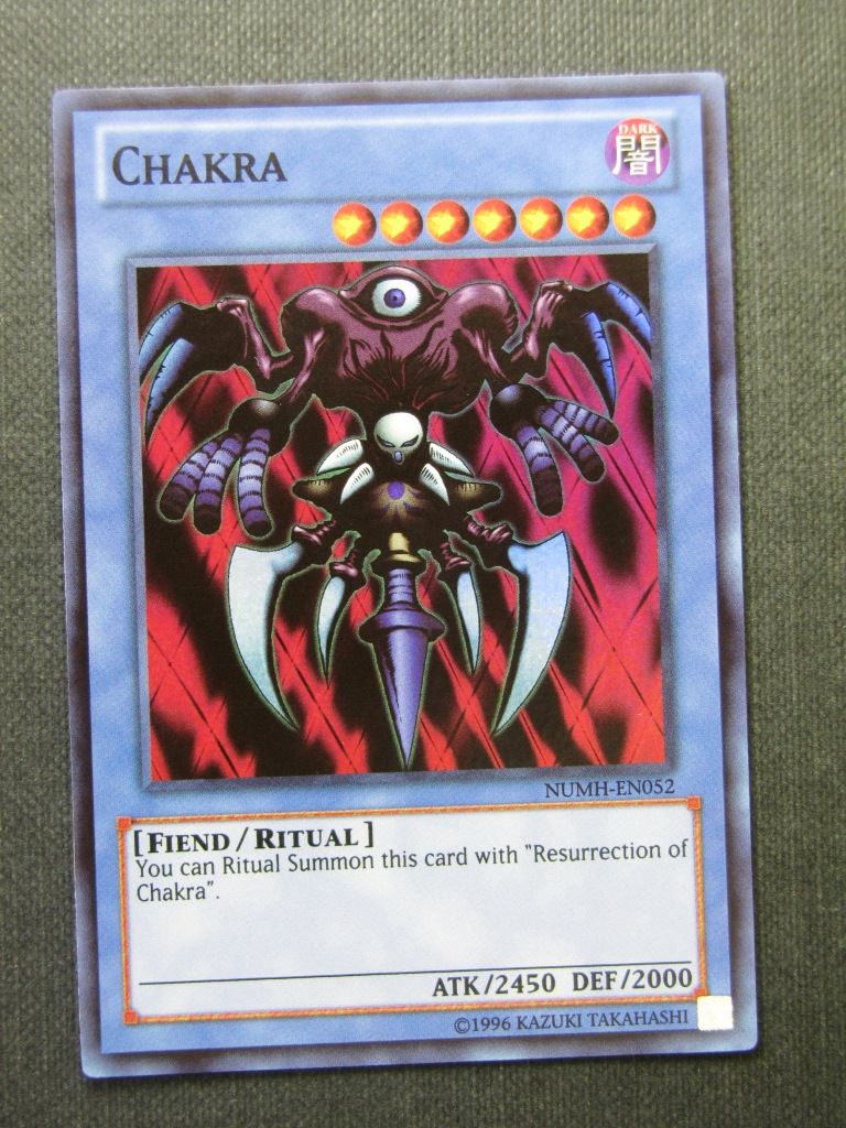 Chakra NUMH Super Rare - Yugioh Cards #LF Archeron Chakra NUMH Super Rare - Yugioh Cards #LF Archeron