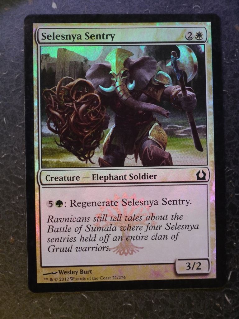 MTG Magic Cards: SELESNYA SENTRY FOIL # 4I44