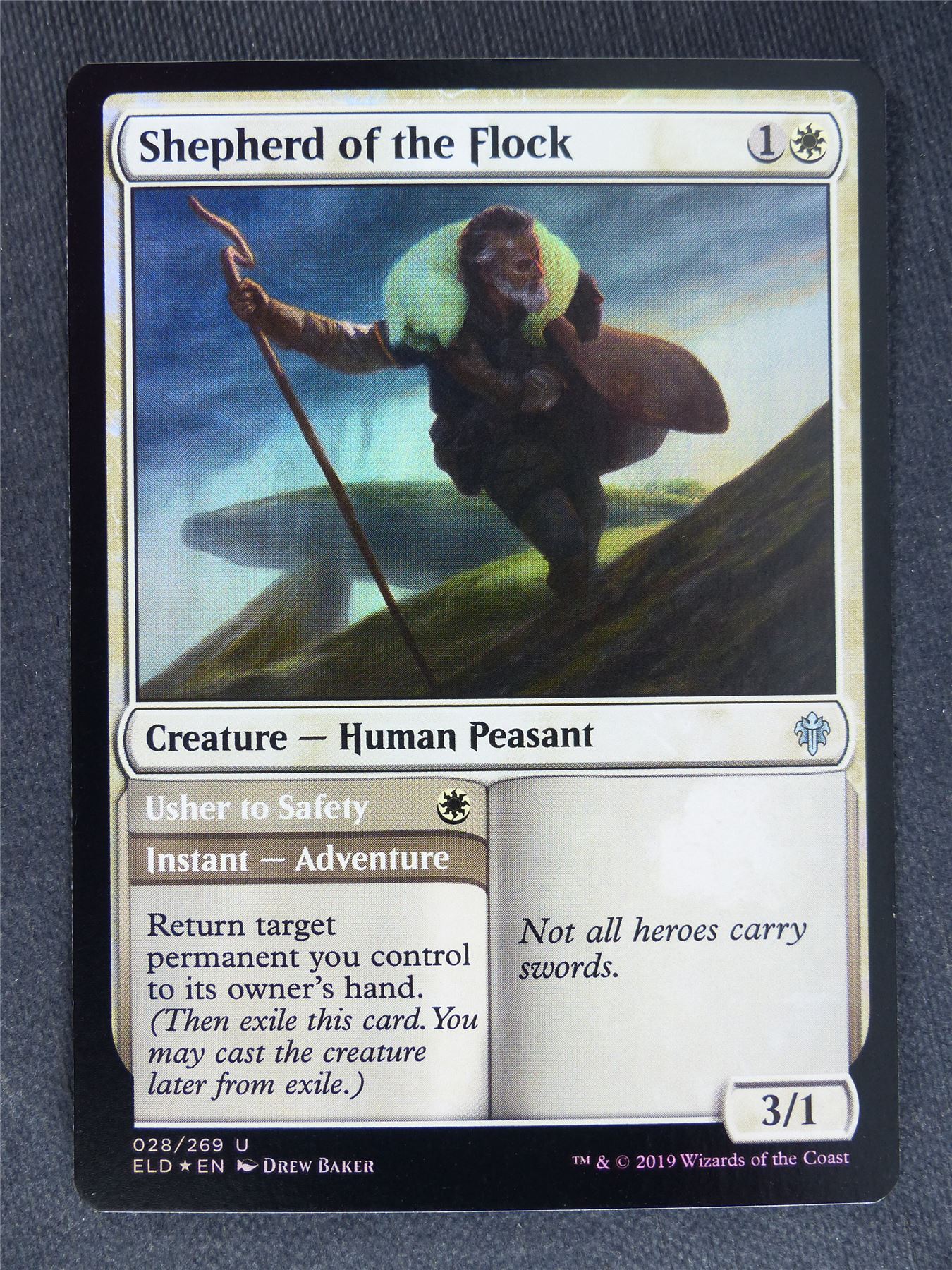 Shepherd of the Flock Foil - Mtg Mgic Cards #T8