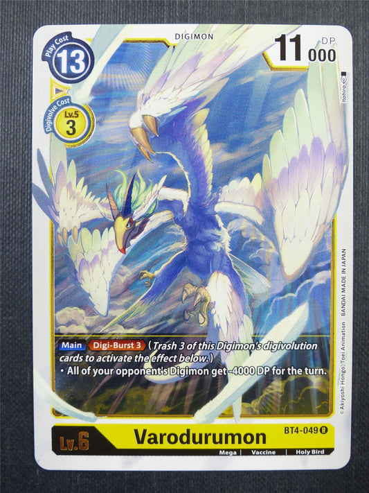 Varodurumon BT4 R - Digimon Card #433