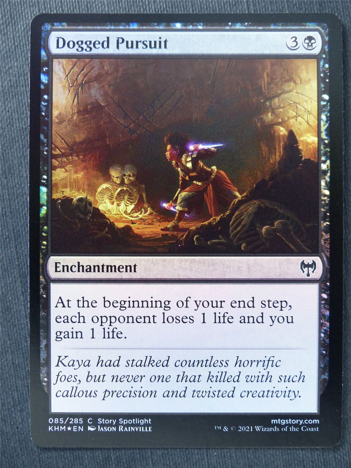 Dogged Pursuit Foil - Mtg Magic Cards #ZX