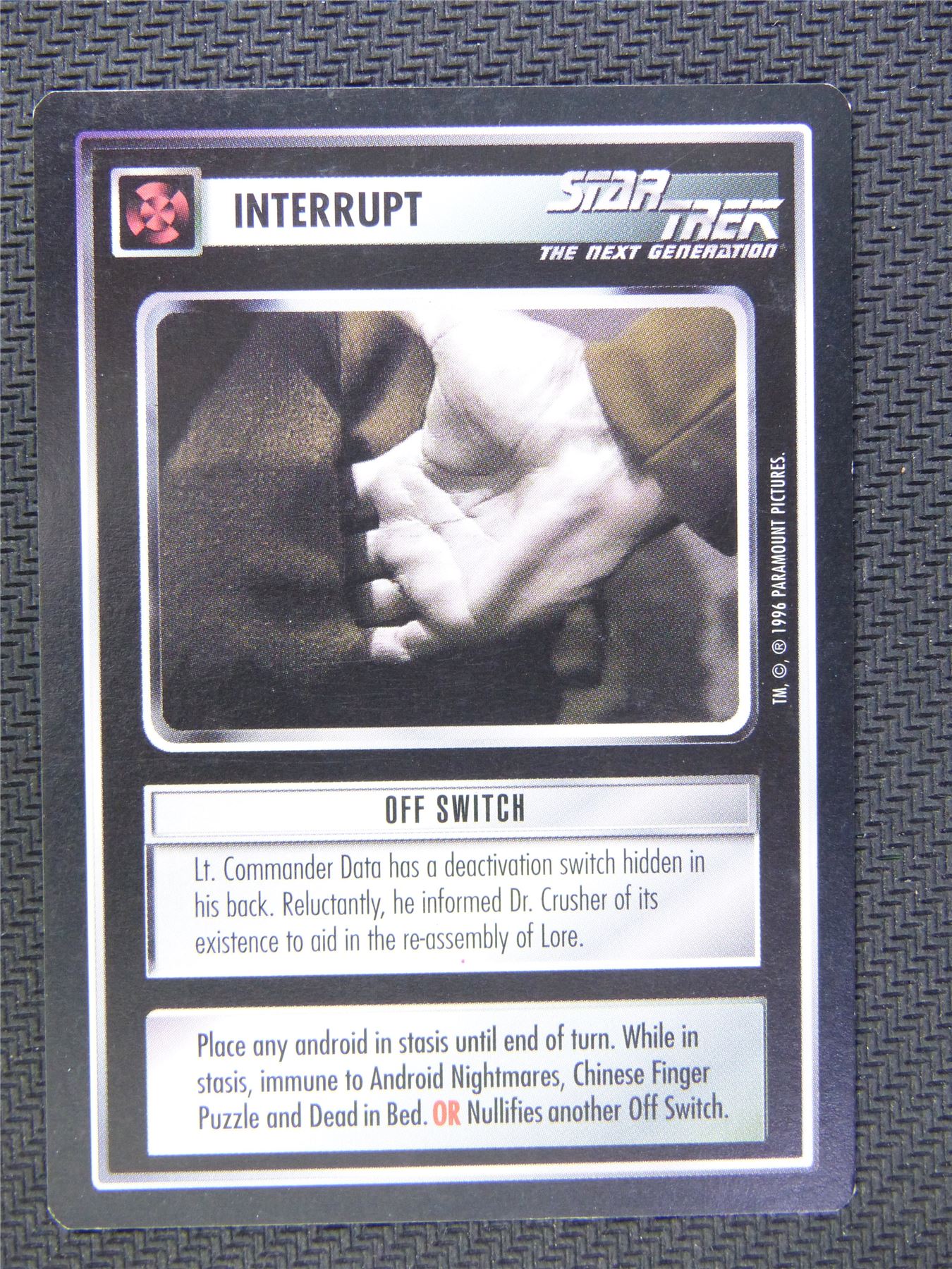 Interrupt Off Switch - Star Trek CCG Next Gen #53T