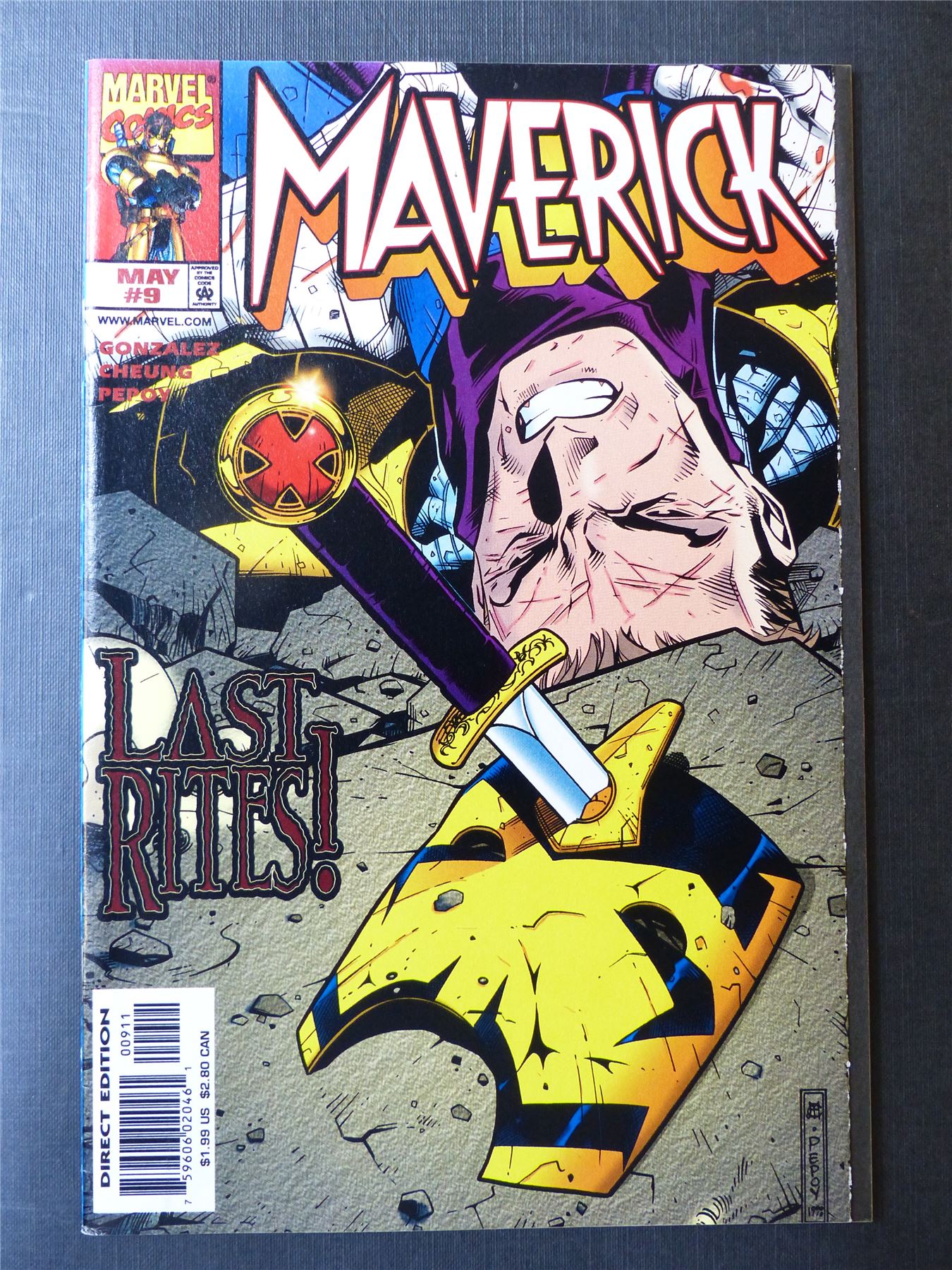 MAVERICK #9 - Marvel Comics #1ET