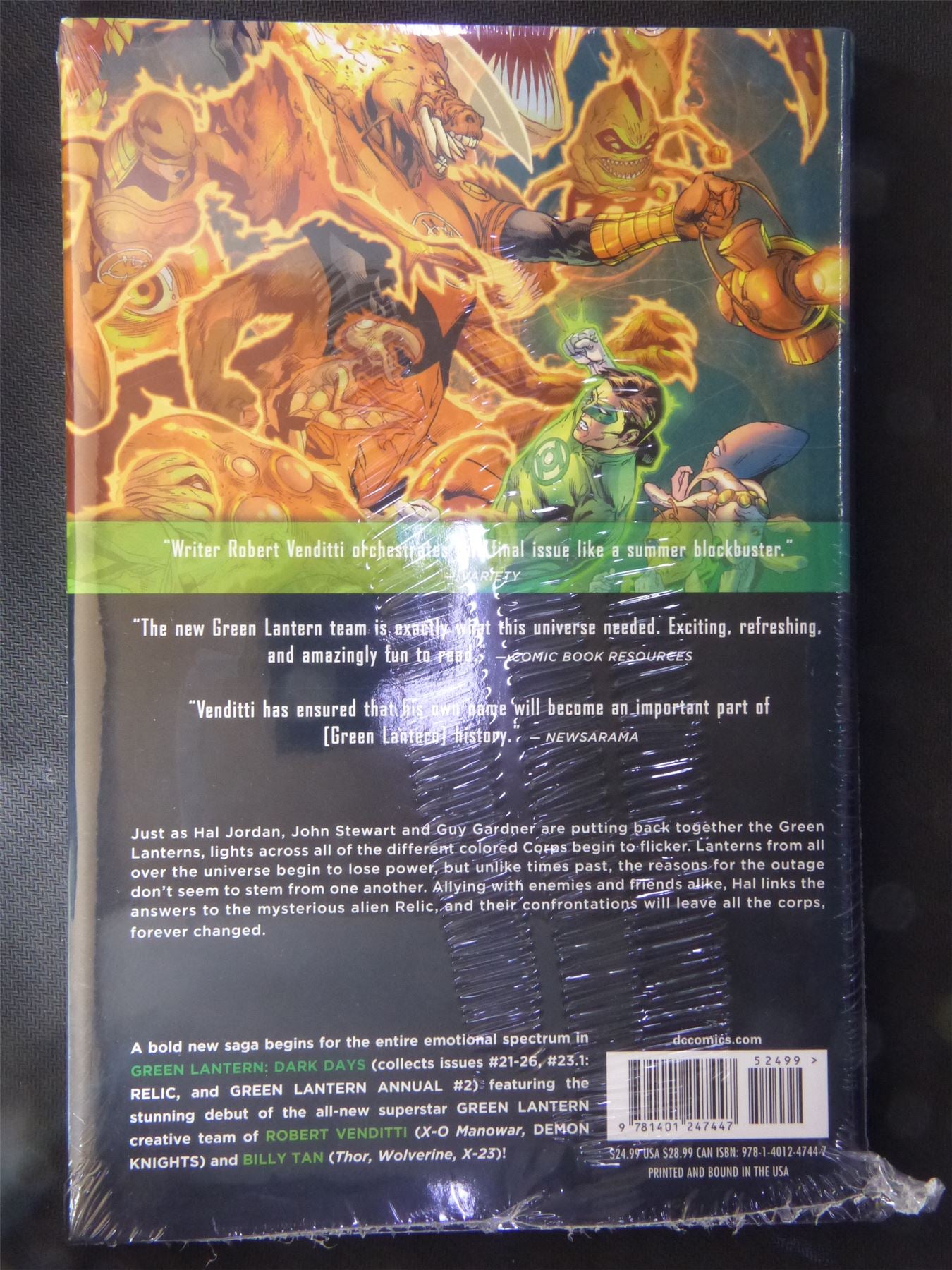 Green Lanturn - Dark Days - Volume 4 - DC Graphic Hardback #83