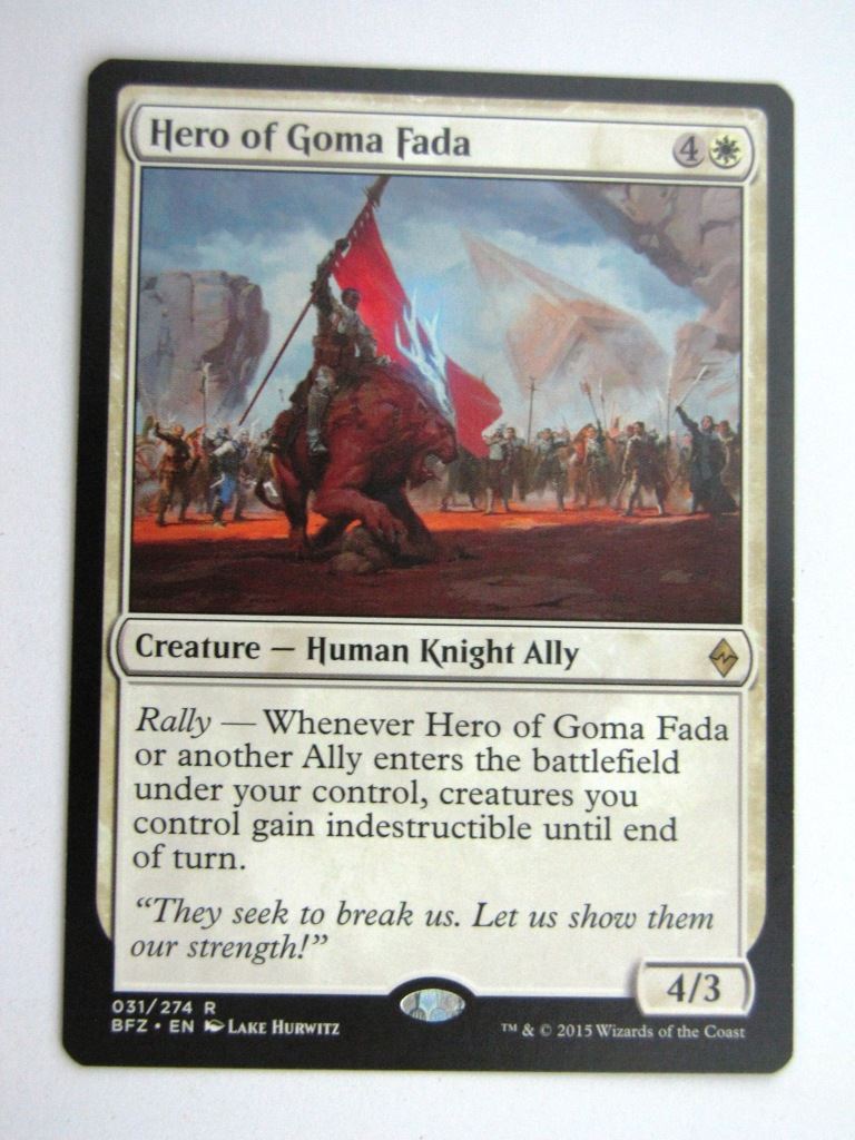 MTG Magic Cards: HERO OF GOMA FADA # 36G99