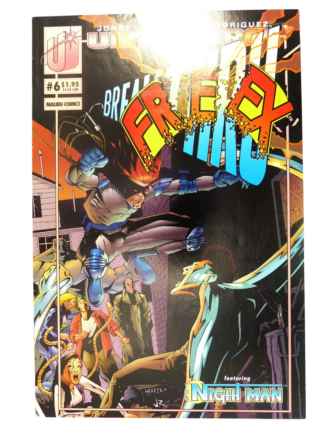 Freex #6 - Malibu - Comic # 1F30