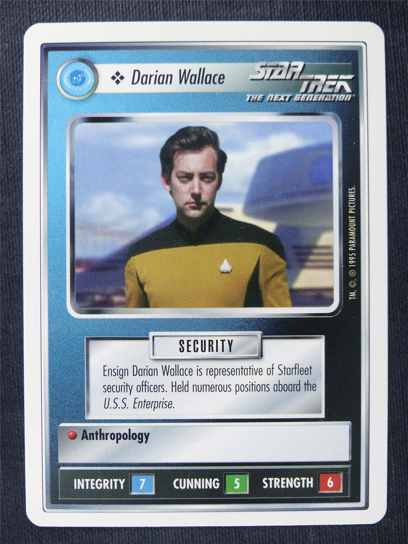 Darian Wallace - NG - Star Trek Cards #128