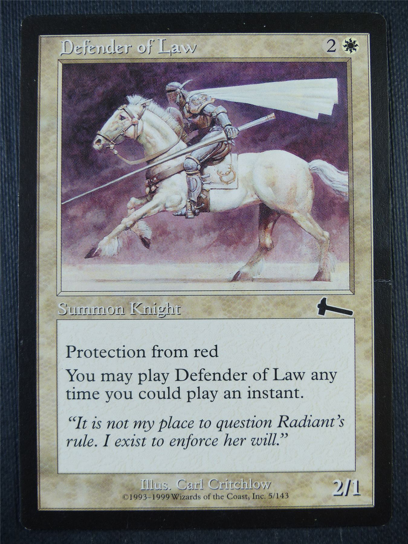 Defender of Law - Mtg Card #9EM