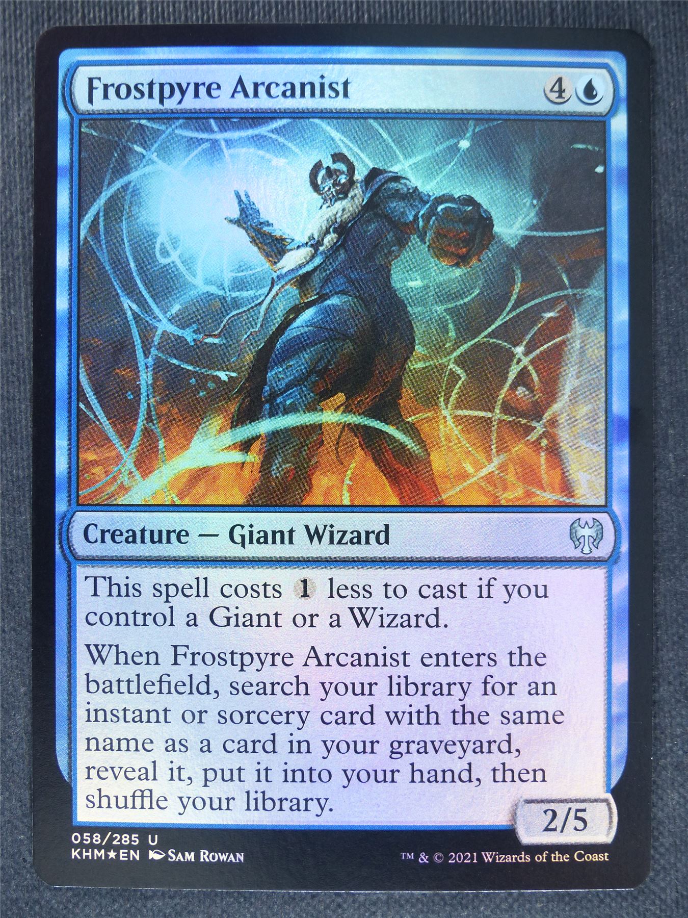 Frostpyre Arcanist Foil Collector