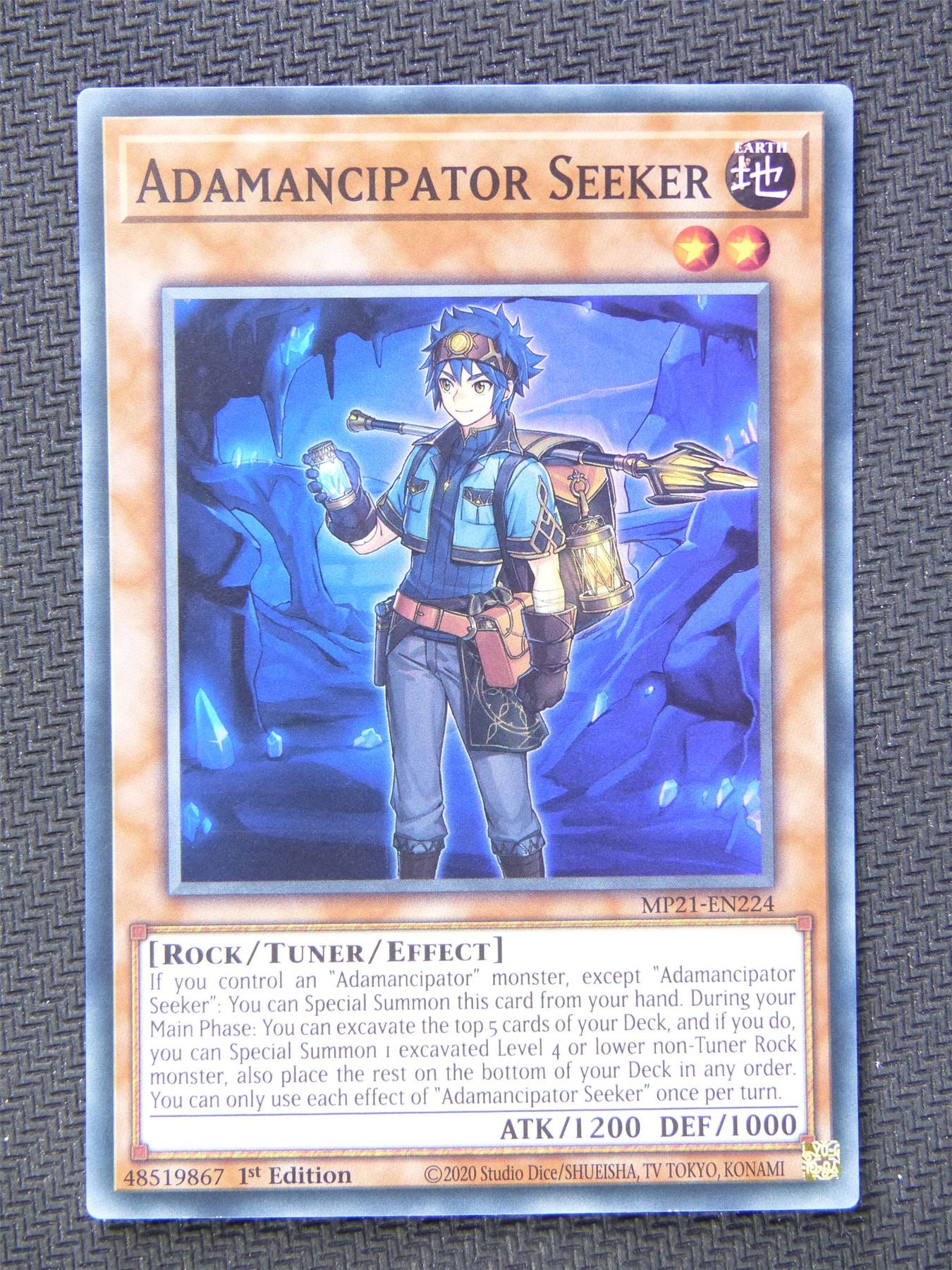 Adamancipator Seeker MP21 Super Rare - Yugioh Card #5I9 Archeron Adamancipator Seeker MP21 Super Rare - Yugioh Card #5I9 Archeron