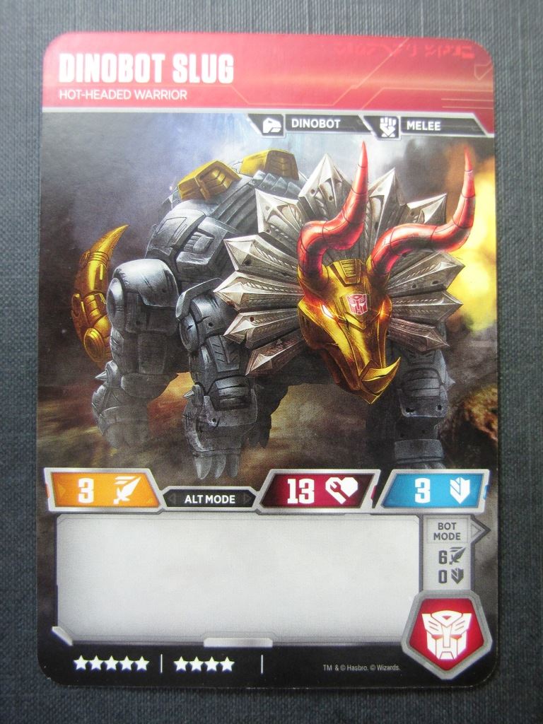 Dinobot Slug CT T17/T40 - Transformers Cards #