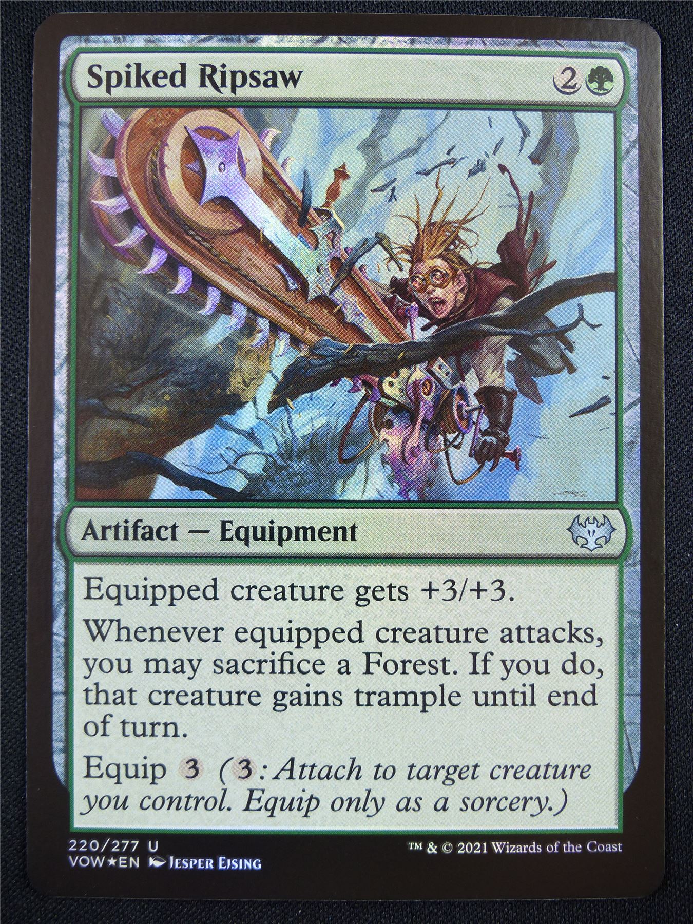 Spiked Ripjaw Foil - Mtg Card #1JC