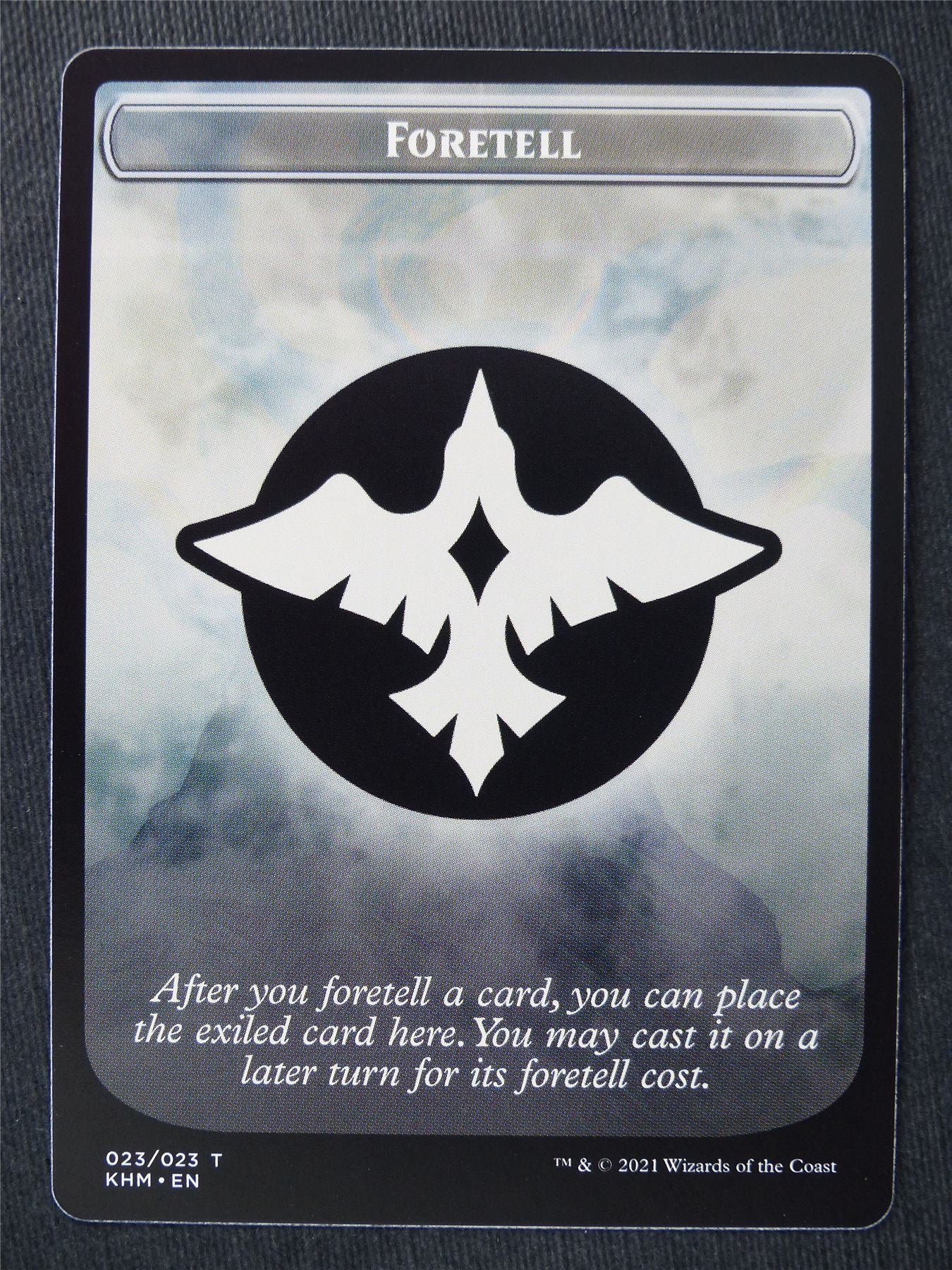 Foretell Token - Mtg Magic Cards #VO