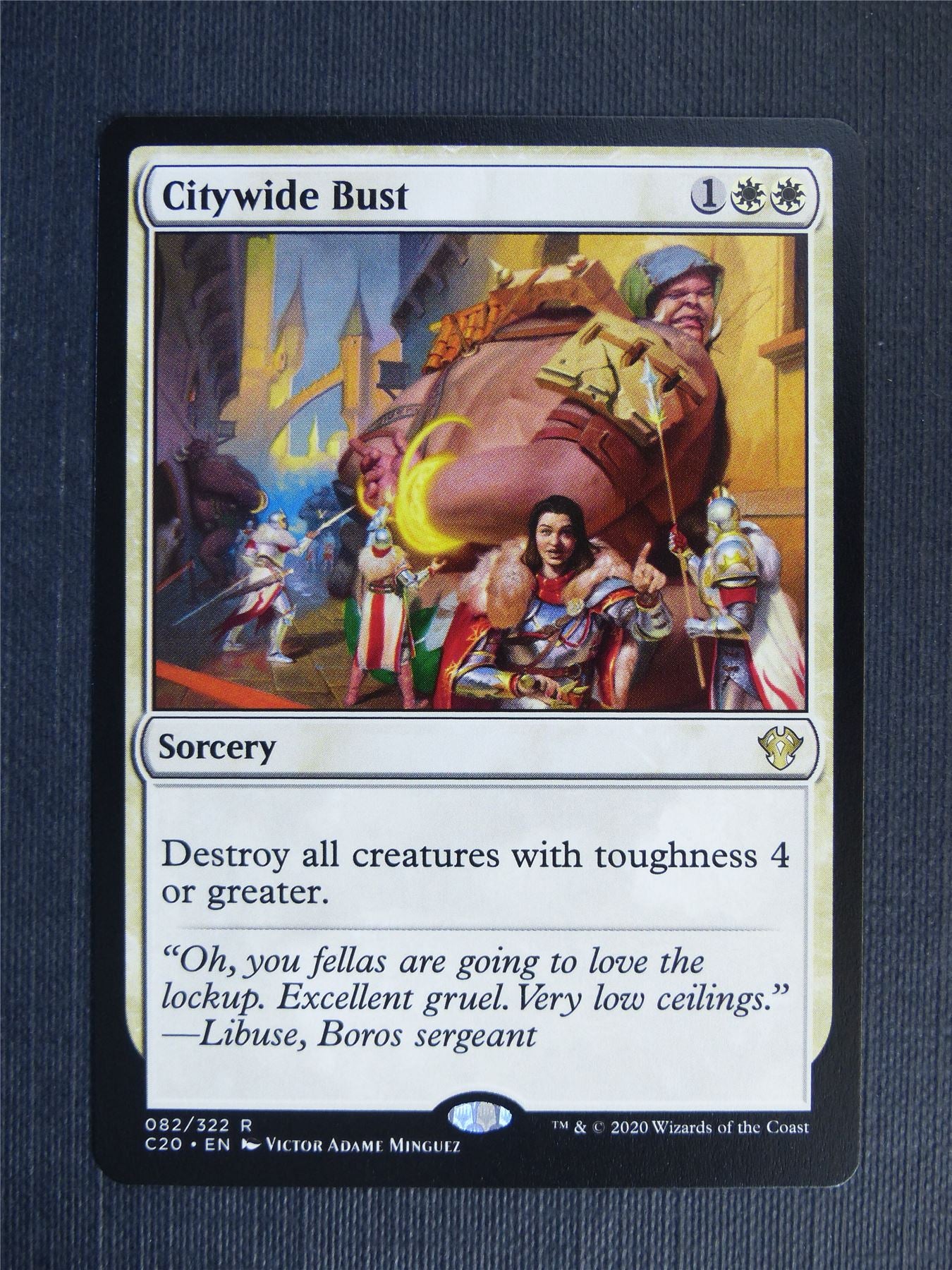 Citywide Bust - C20 - Mtg Card