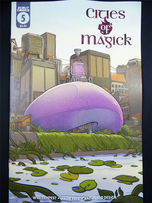 CITIES of Magick #5 - Nov 2022 - Scout Comics #W5