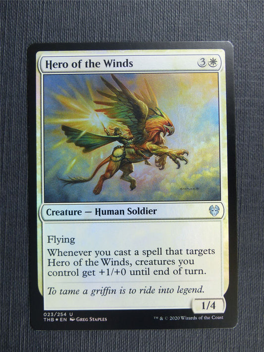 Hero of the Winds Foil - Theros Collector Ed - Mtg Magic Cards #3KN