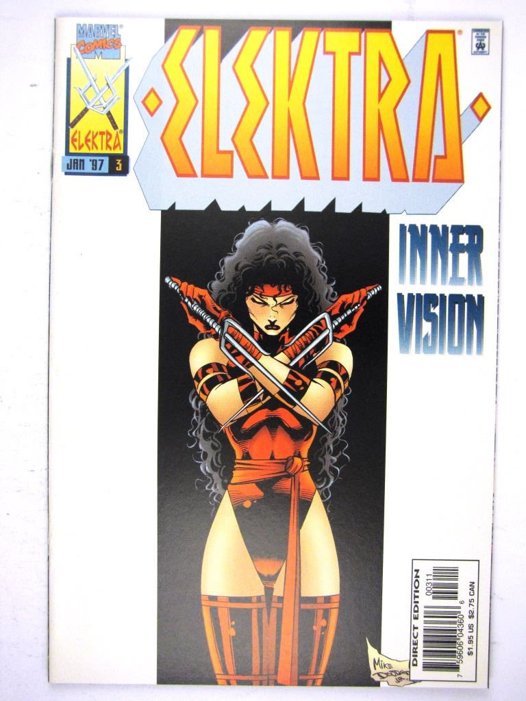 Marvel Comics: ELEKTRA #3 JANUARY 1997 # 21B35