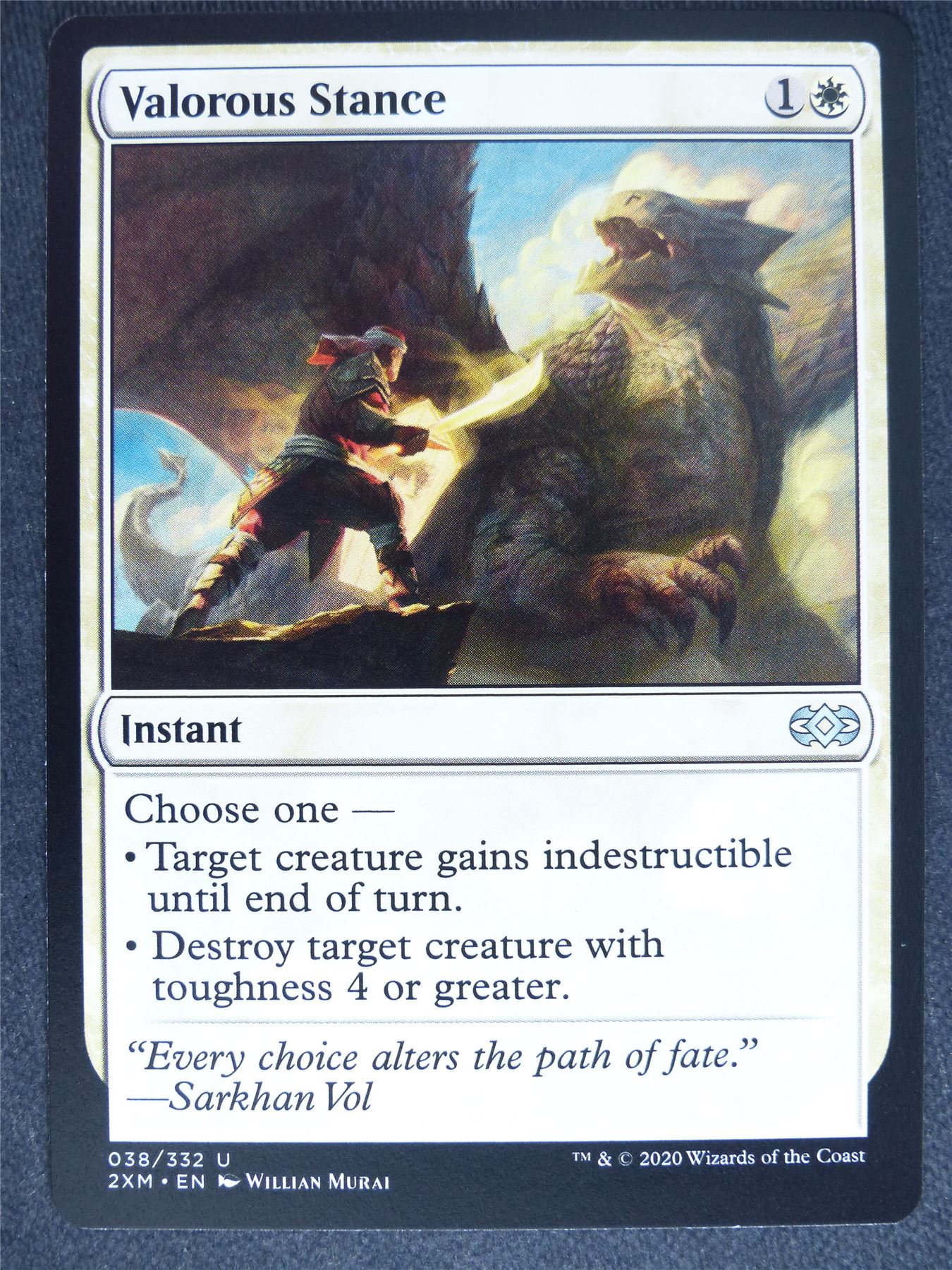 Valorous Stance - Double Masters - Mtg Magic Cards #5E