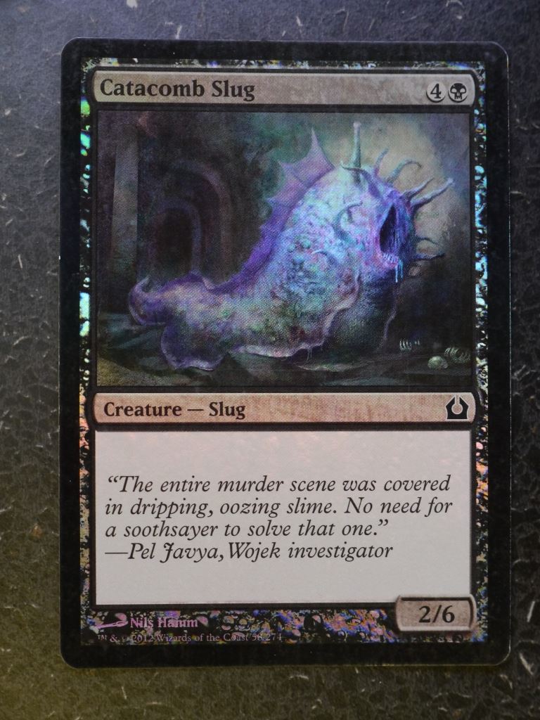 MTG Magic Cards: CATACOMB SLUG FOIL # 4J38