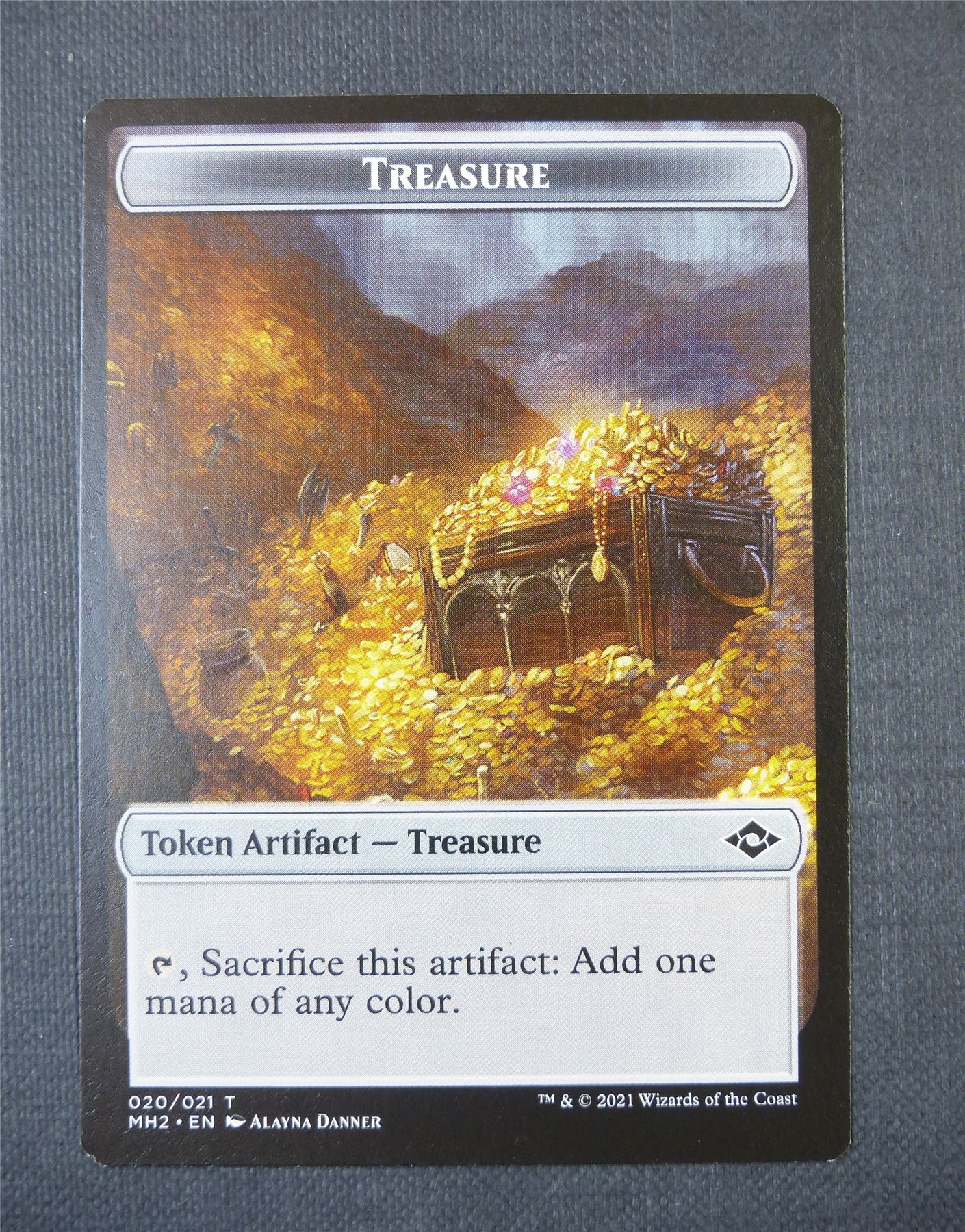 Treasure - Token - Mtg Card #4ZL