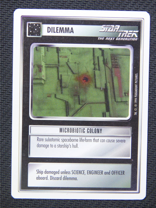 Dilemma Microbiotic Colony - Star Trek CCG Next Gen #4XK