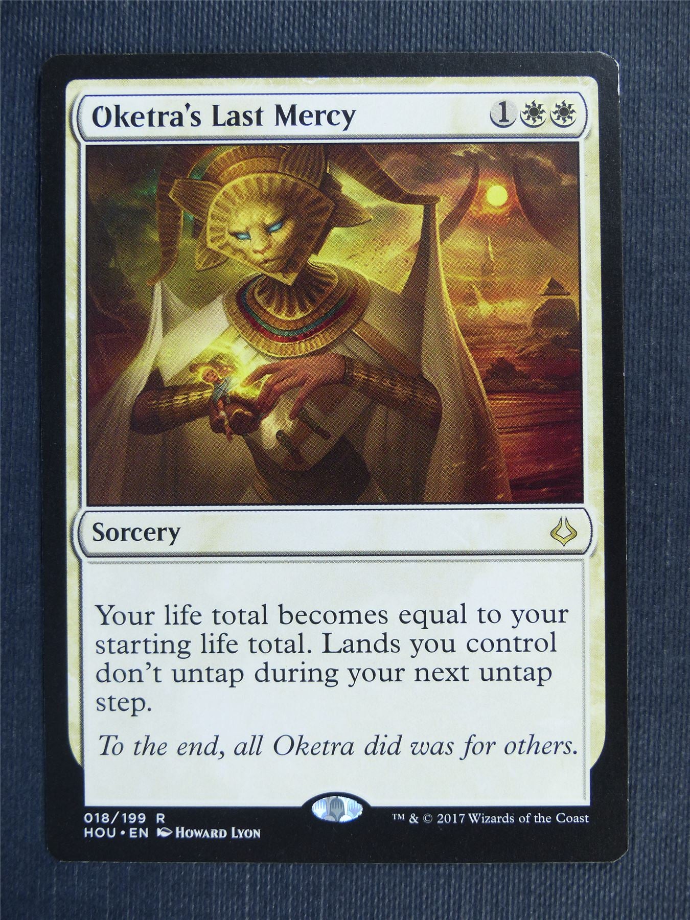 Oketra's Last Mercy - Mtg Magic Cards #49A