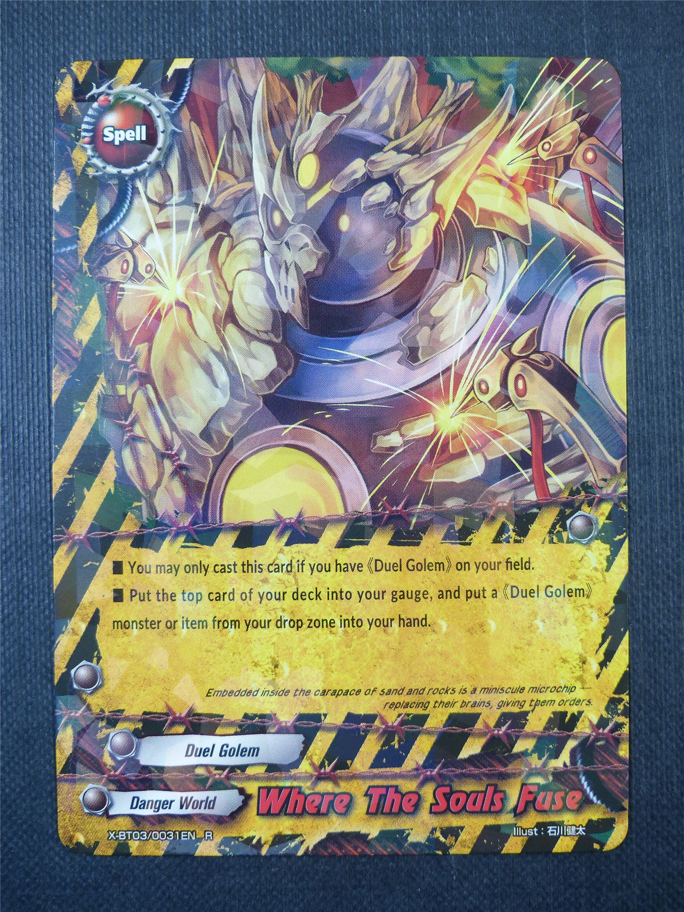 Where the Souls Fuse R - Buddyfight Card #6Y