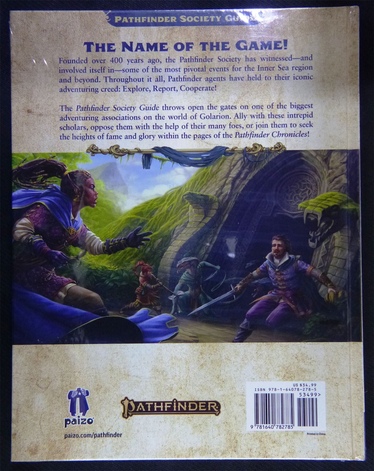 Pathfinder - Lost Omens - Pathfinder Society Guide - 2nd Edition - RPG #13T