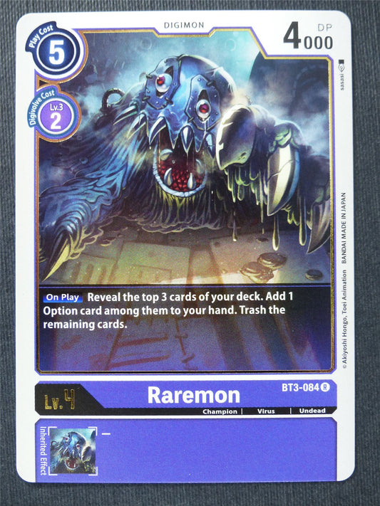 Raremon BT3-084 R - Digimon Cards #QA