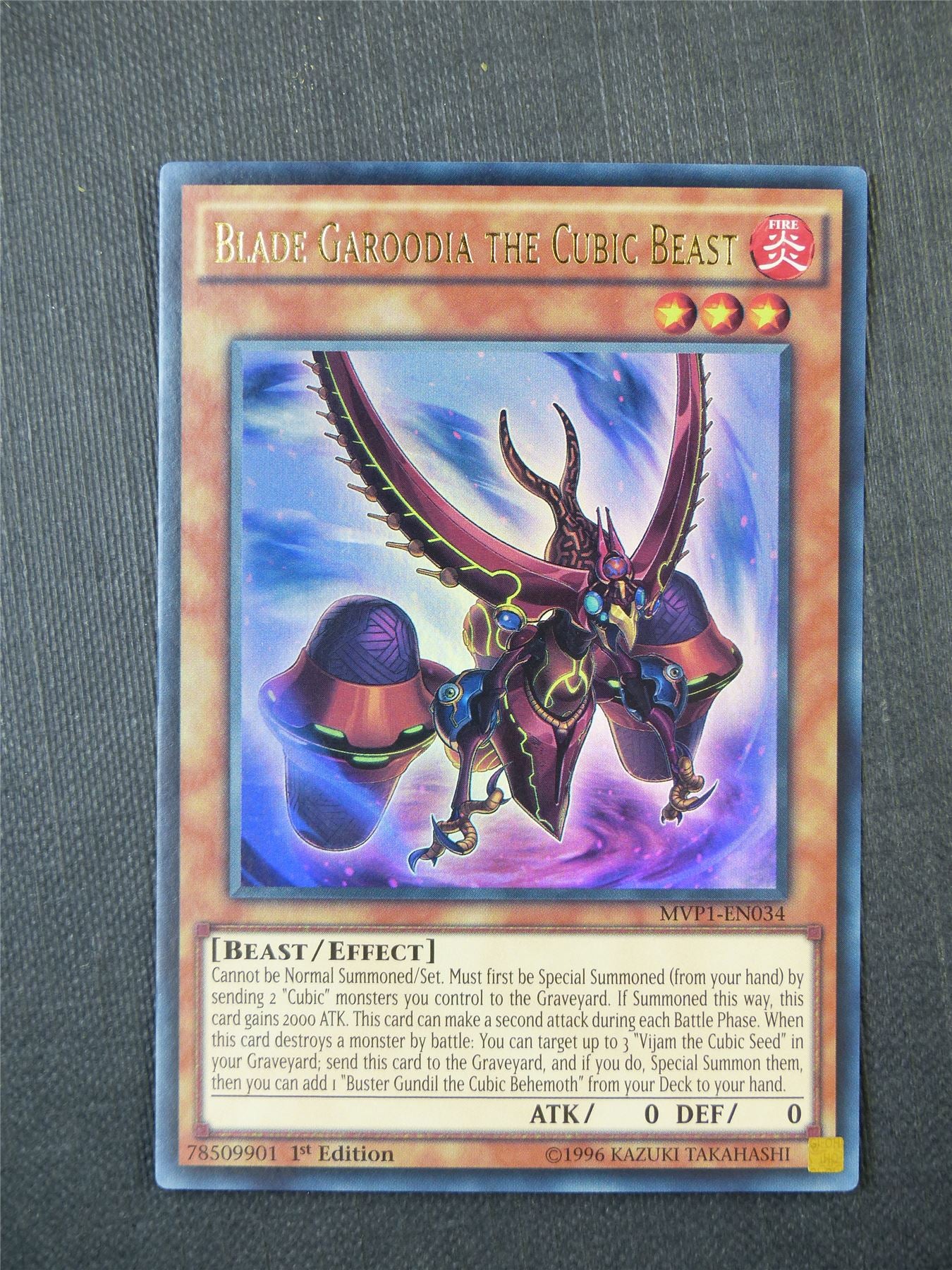 Blade Garoodia the Cubic Beast - Yugioh Card #9IY