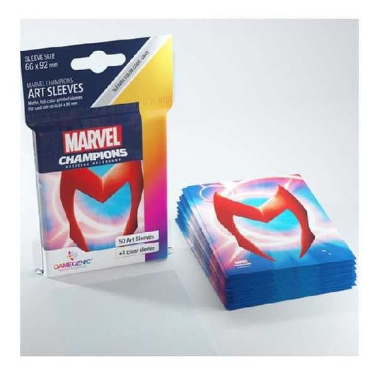 Marvel Champions Art Sleeves - Scarlet Witch - 50ct - Standard - Gamegenic #ST