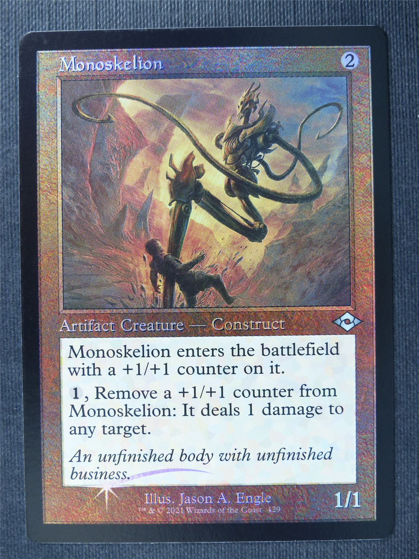 Monoskelion Retro Foil - Mtg Magic Cards #PH