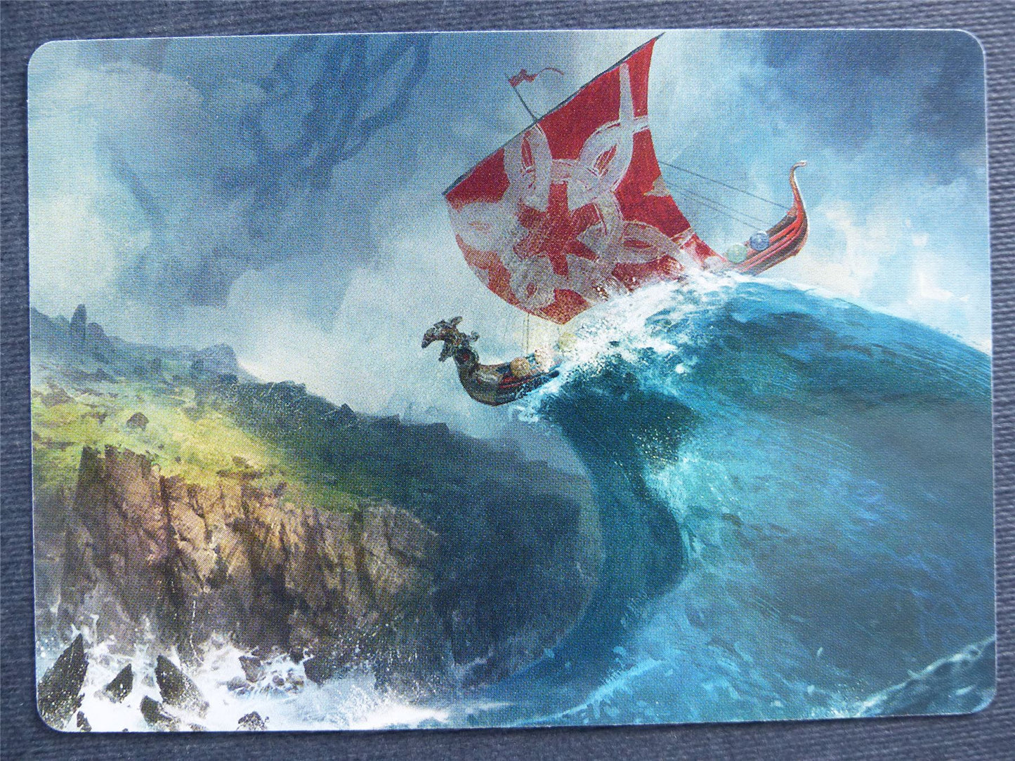 Run Ashore 19/81 Art - Mtg Magic Cards #3S