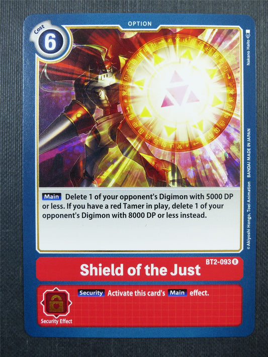 Shield of the Just BT2 R - Digimon Card #44L