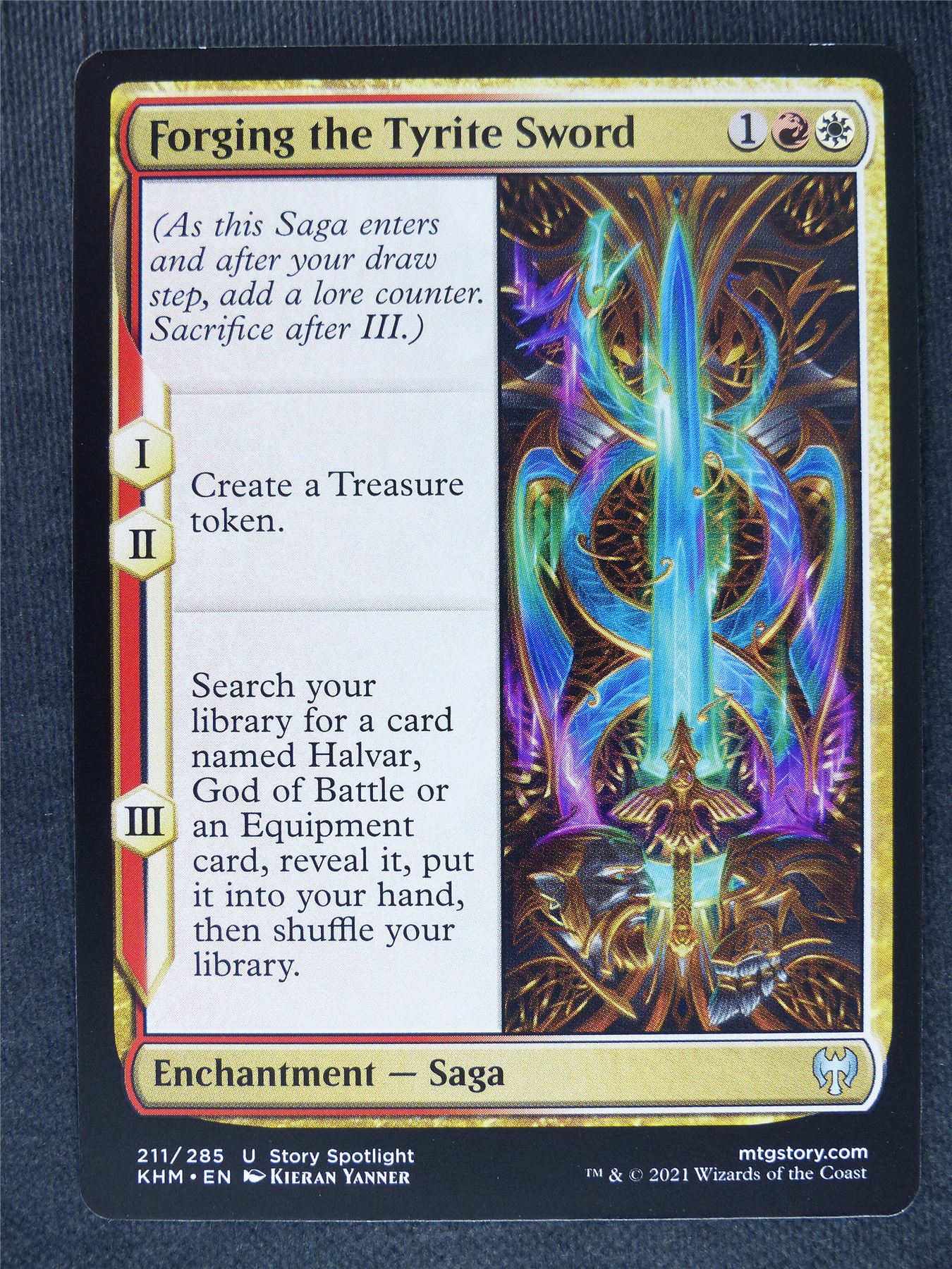 Forging the Tyrite Sword #LN