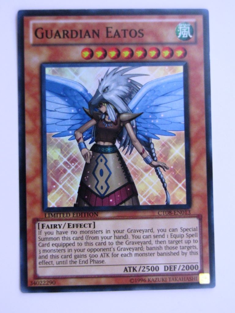 yugioh card guardian eatos Yugioh Cards: GUARDIAN EATOS CT08 SUPER RARE # 31A27 – Archeron