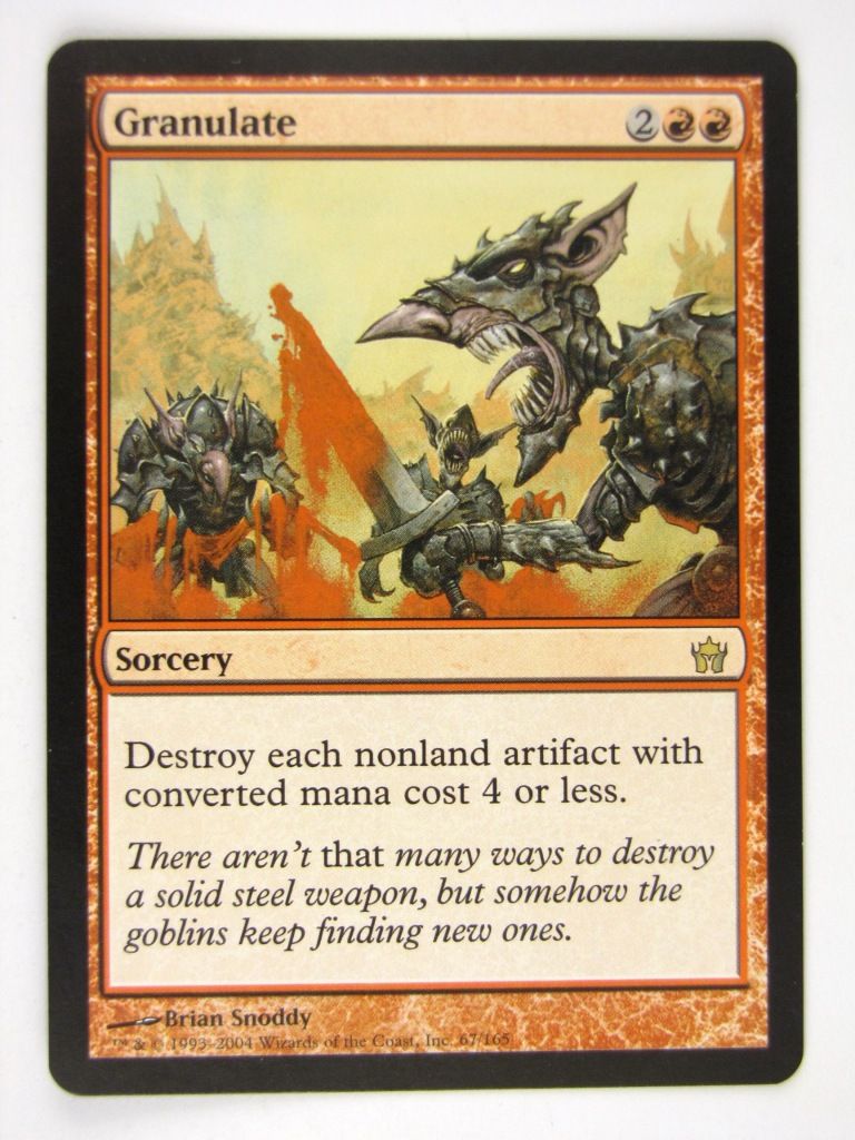 Mtg - GRANULATE - Played Rare