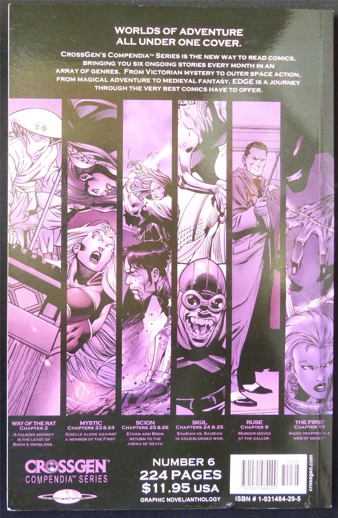 EDGE Vol 6 - Crossgen Graphic Softback #291