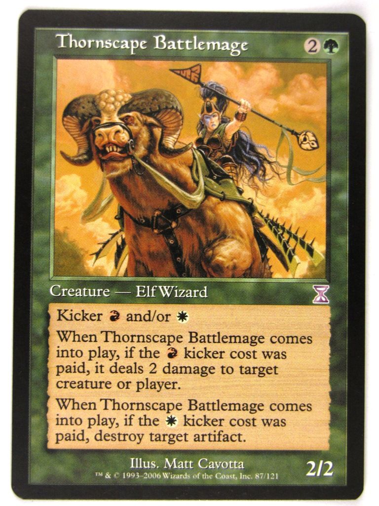 MTG Magic: The Gathering Cards: THORNSCAPE BATTLEMAGE: TSP