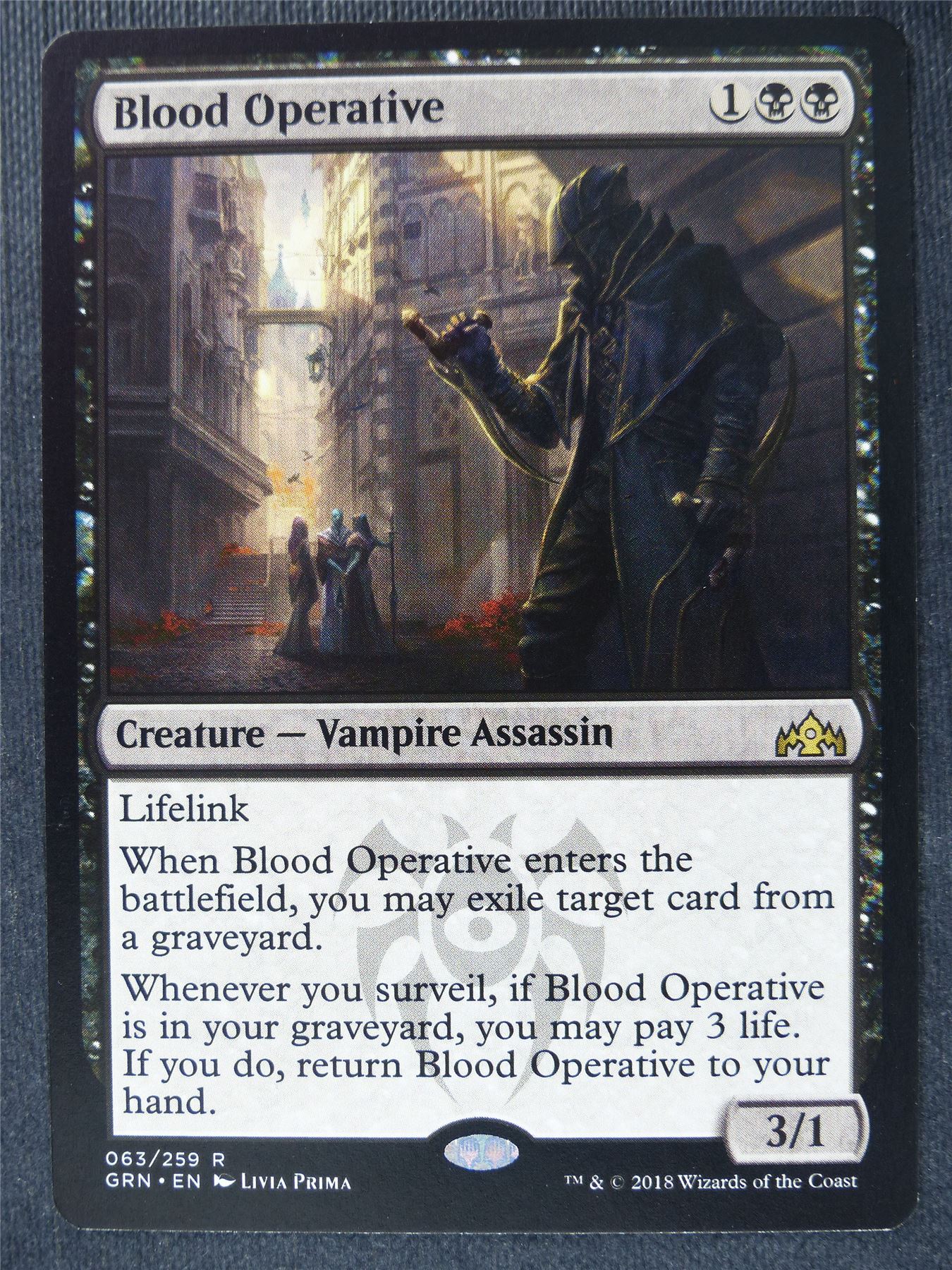 Blood Operative - Mtg Magic Cards #1XB