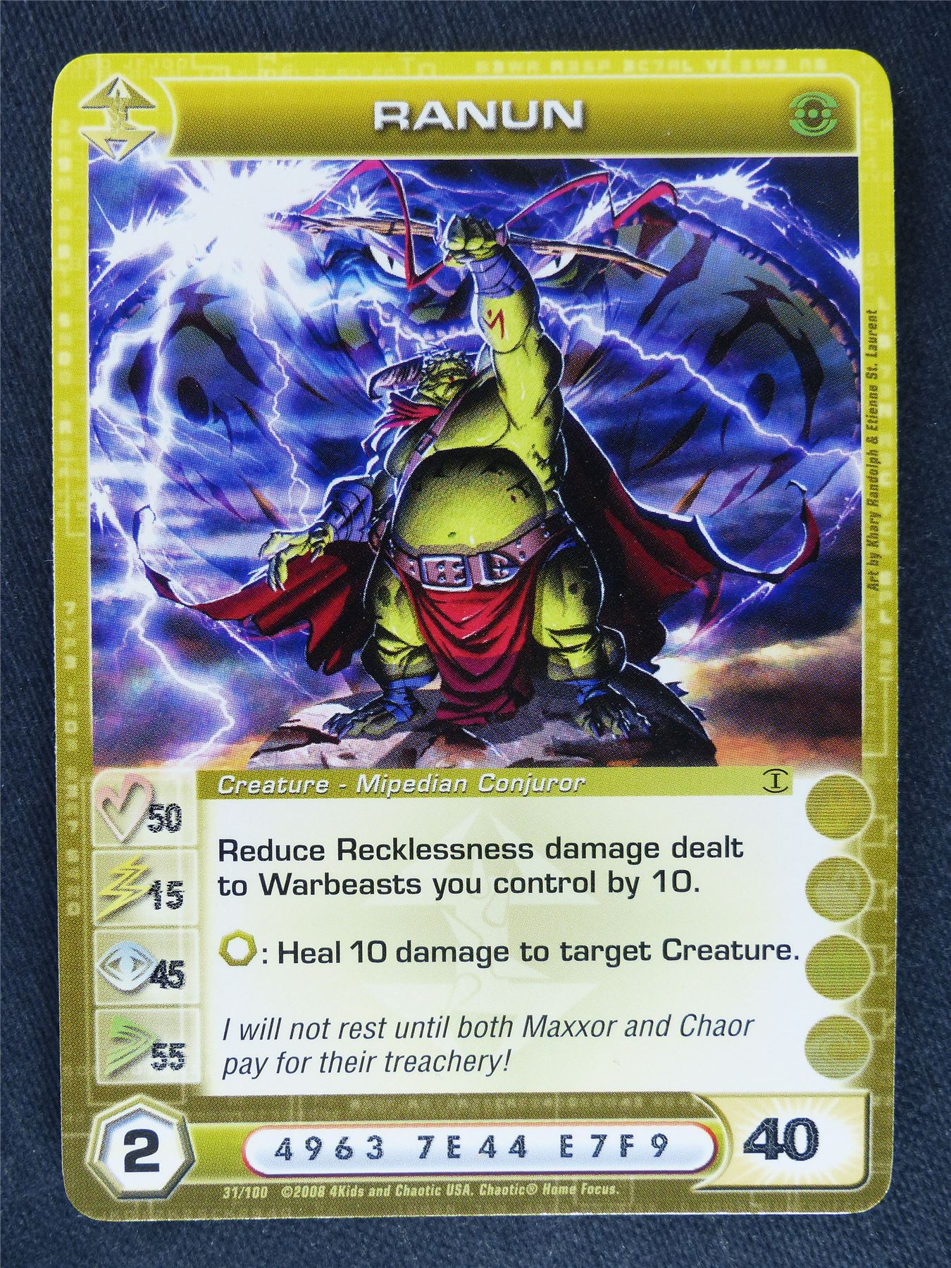 Ranun 31/100 - Chaotic Cards #II