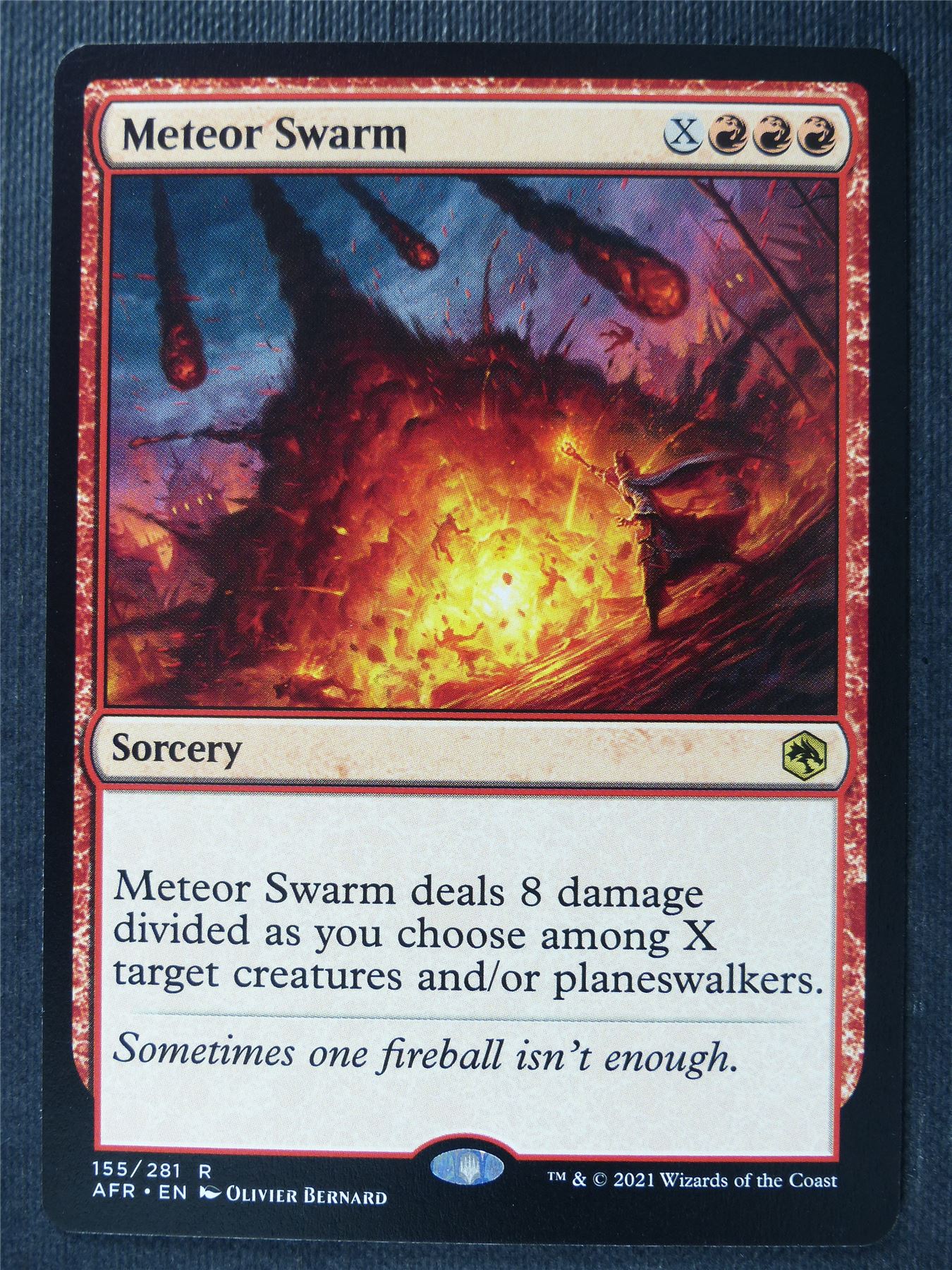 Meteor Swarm - AFR - Mtg Card #29R Archeron Meteor Swarm - AFR - Mtg Card #29R Archeron